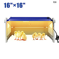 Топлилка с нагревателен 16x16 панел зa птици и пилета до 30бр – I58